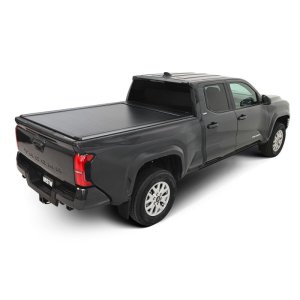 Toyota Tacoma Electric Retractable Tonneau Cover - Westin - Power Retractable - Black - `24-`26