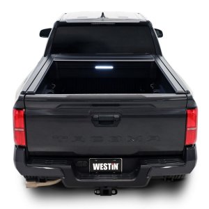 Toyota Tacoma Electric Retractable Tonneau Cover - Westin - Power Retractable - Black - `24-`26