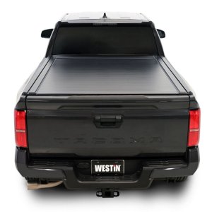 Toyota Tacoma Electric Retractable Tonneau Cover - Westin - Power Retractable - Black - `24-`26