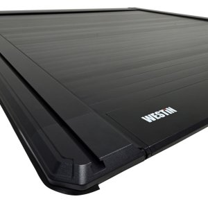 Toyota Tacoma Electric Retractable Tonneau Cover - Westin - Power Retractable - Black - `24-`26