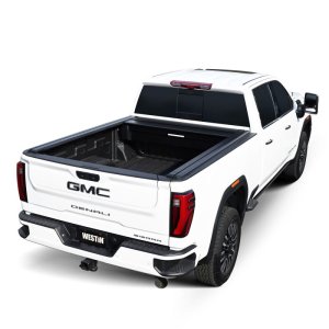 GMC Sierra Electric Retractable Tonneau Cover - Westin - Black - `20-`26 GMC Sierra Electric Retractable Tonneau Cover - Westin - Black - `20-`26