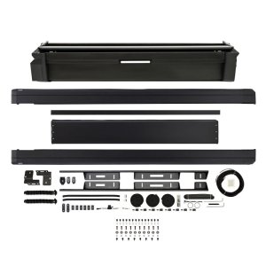 GMC Sierra Electric Retractable Tonneau Cover - Westin - Black - `20-`26 GMC Sierra Electric Retractable Tonneau Cover - Westin - Black - `20-`26