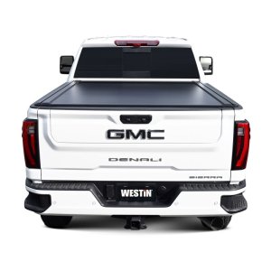 GMC Sierra Electric Retractable Tonneau Cover - Westin - Black - `20-`26 GMC Sierra Electric Retractable Tonneau Cover - Westin - Black - `20-`26