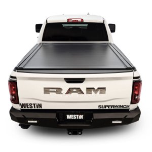 RAM 3500 Electric Retractable Tonneau Cover - Westin - Black - `19-`25