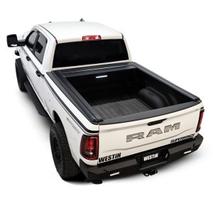 RAM 3500 Electric Retractable Tonneau Cover - Westin - Black - `19-`25