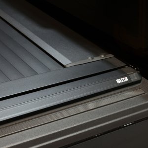 Ford F-150 Lightning Electric Retractable Tonneau Cover - Westin - Black - `22-`25