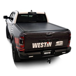 RAM 1500 Electric Retractable Tonneau Cover - Westin - Black - `19-`26