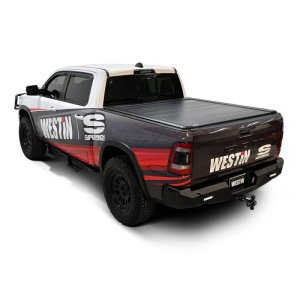 RAM 1500 Electric Retractable Tonneau Cover - Westin - Black - `19-`26