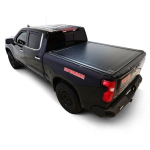 GMC Sierra 1500 Electric Retractable Tonneau Cover - Westin - Black - `19-`26