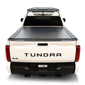 Toyota Tundra Tonneau Cover - Westin - Manual Retractable - Black - `22-`26