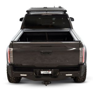 Toyota Tacoma Tonneau Cover - Westin - Manual Retractable - Black - `24-`26