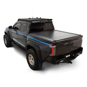 Toyota Tacoma Tonneau Cover - Westin - Manual Retractable - Black - `24-`26