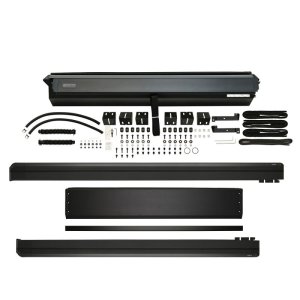 Toyota Tacoma Manual Retractable Tonneau Cover - Westin - Black - `24-`26