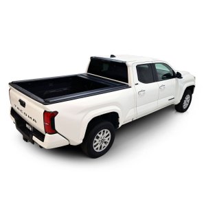 Toyota Tacoma Manual Retractable Tonneau Cover - Westin - Black - `24-`26