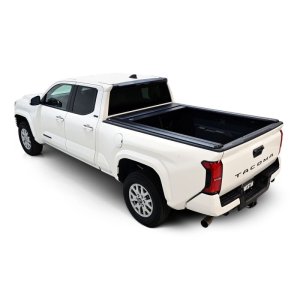 Toyota Tacoma Manual Retractable Tonneau Cover - Westin - Black - `24-`26