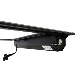 Toyota Tacoma Manual Retractable Tonneau Cover - Westin - Black - `24-`26