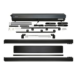 GMC Sierra 3500 Manual Retractable Tonneau Cover - Westin - Black - `19-`26 GMC Sierra 3500 Manual Retractable Tonneau Cover - Westin - Black - `19-`26