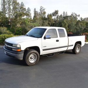 Chevrolet Silverado 1500 Nerf Step Bars - Westin - Outlaw Drop - Textured Black - `99-`13