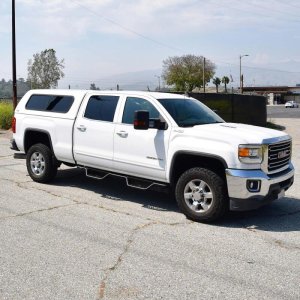Chevrolet Silverado Nerf Bars - Westin - Outlaw Drop - Textured Black - `04-`13