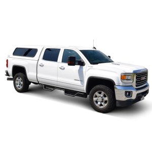 Chevrolet Silverado Nerf Bars - Westin - Outlaw Drop - Textured Black - `04-`13
