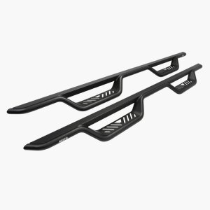 Chevrolet Silverado Nerf Bars - Westin - Outlaw Drop - Textured Black - `04-`13