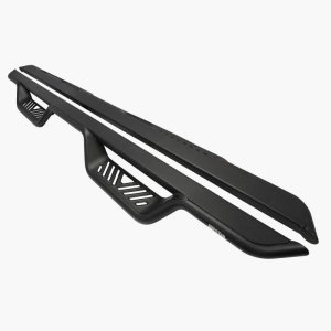 Chevrolet Silverado Nerf Bars - Westin - Outlaw Drop - Textured Black - `04-`13