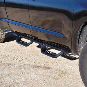 Toyota Tundra Nerf Step Bars - Westin - Outlaw Drop, Cab Length - Textured Black - `07-`21 Toyota Tundra Nerf Step Bars - Westin - Outlaw Drop, Cab Length - Textured Black - `07-`21