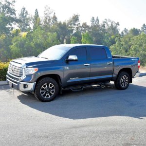 Toyota Tundra Nerf Step Bars - Westin - Outlaw Drop - Textured Black - `07-`21 Toyota Tundra Nerf Step Bars - Westin - Outlaw Drop - Textured Black - `07-`21