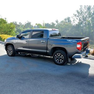 Toyota Tundra Nerf Step Bars - Westin - Outlaw Drop - Textured Black - `07-`21 Toyota Tundra Nerf Step Bars - Westin - Outlaw Drop - Textured Black - `07-`21