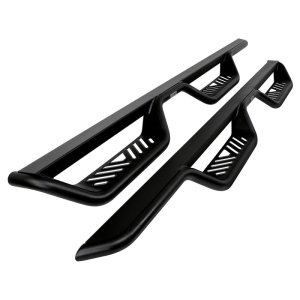 Jeep Wrangler JK Unlimited Nerf Bars - Westin - Outlaw Drop - Black - `07-`18