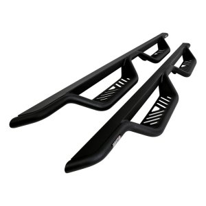 GMC Sierra 2500 Nerf Bars - Westin - Outlaw Drop - Textured Black - `14-`18
