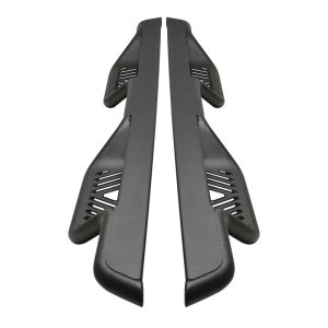 Chevrolet Silverado 1500 Nerf Step Bars - Westin - Outlaw Drop, 4 in Drop, Cab Length - Textured Black - `14-`18