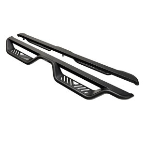 Toyota Land Cruiser Nerf Bars - Westin - Outlaw Drop - Textured Black - `24-`26