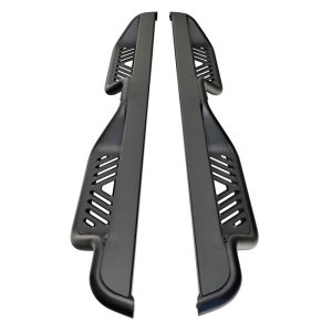 Toyota Land Cruiser Nerf Bars - Westin - Outlaw Drop - Textured Black - `24-`26