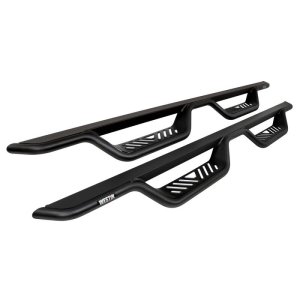 Ford F-450 Nerf Bars - Westin - Outlaw Drop - Textured Black - `17-`26