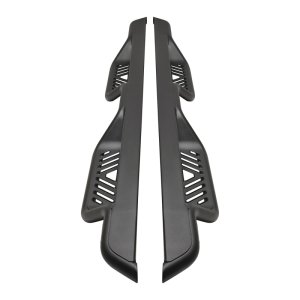 GMC Sierra Nerf Step Bars - Cab Length - Westin - Outlaw Drop - Textured Black - `19-`22