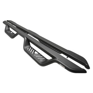 GMC Sierra Nerf Step Bars - Cab Length - Westin - Outlaw Drop - Textured Black - `19-`22