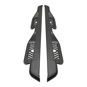 GMC Sierra Nerf Step Bars - Cab Length - Westin - Outlaw Drop - Textured Black - `19-`22