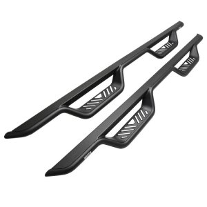 GMC Sierra Nerf Step Bars - Westin - Outlaw Drop - Textured Black - `19-`22 GMC Sierra Nerf Step Bars - Westin - Outlaw Drop - Textured Black - `19-`22