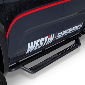 Toyota Tacoma Running Boards - Westin - Outlaw Drop - Tex. Black - `24-`26