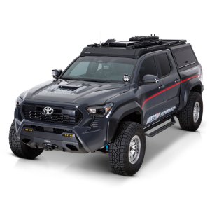 Toyota Tacoma Running Boards - Westin - Outlaw Drop - Tex. Black - `24-`26