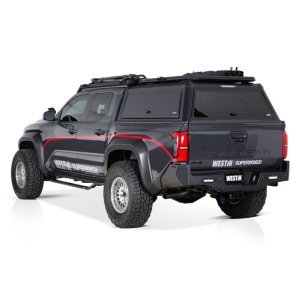 Toyota Tacoma Running Boards - Westin - Outlaw Drop - Tex. Black - `24-`26