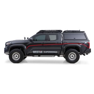 Toyota Tacoma Running Boards - Westin - Outlaw Drop - Tex. Black - `24-`26