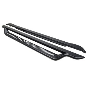 Toyota Tundra Double Cab Running Boards - Westin - Outlaw - Textured Black - `07-`21