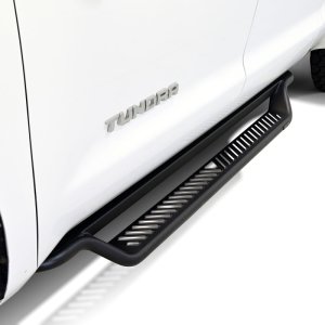 Toyota Tundra Double Cab Running Boards - Westin - Outlaw - Textured Black - `07-`21
