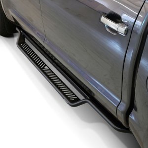 Toyota Tundra Running Boards - Westin - Outlaw Drop - Textured Black - `07-`21
