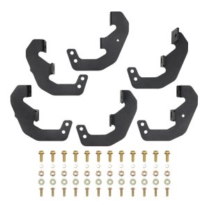 Ford F-150 SuperCrew Running Boards - Westin - Outlaw - Textured Black - `15-`25