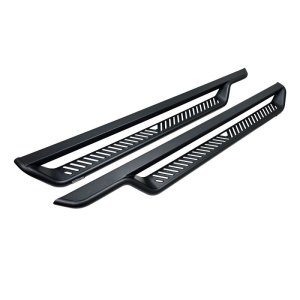 Jeep Wrangler Running Boards - Westin - Outlaw Drop - Textured Black - `18-`26