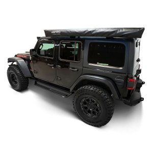 Jeep Wrangler Running Boards - Westin - Outlaw Drop - Textured Black - `18-`26