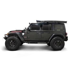 Jeep Wrangler Running Boards - Westin - Outlaw Drop - Textured Black - `18-`26